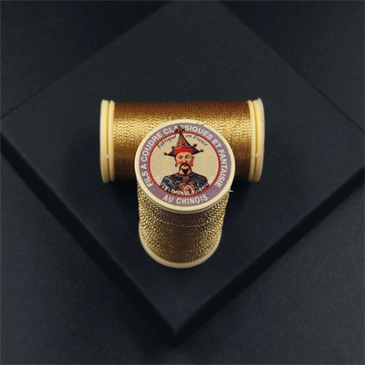 Нить металлизированная Au Chinois №40, 100 метров, Brass (103) 103/100 - фото 850