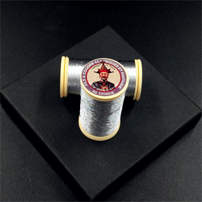 Нить металлизированная Au Chinois №40, 100 метров, Silver (122) 122/100